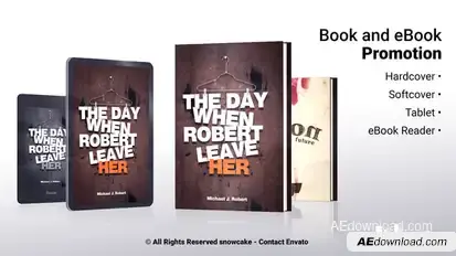 Book and eBook Promotion Product Promo template preview