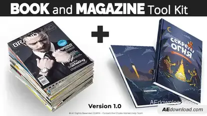 Book and Magazine Tool Kit Product Promo template preview