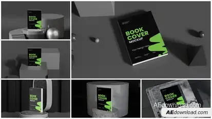 Book Cover Mockup Product Promo template preview