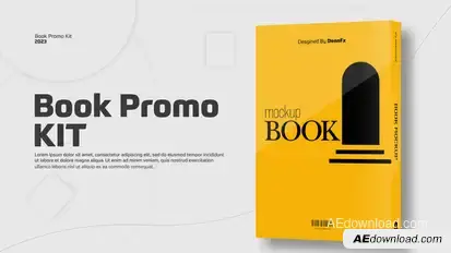Book Promo Kit Product Promo template preview