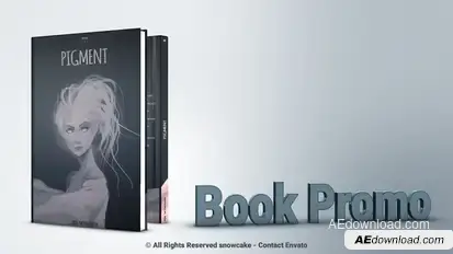 Book Promotion For Element 3D Product Promo template preview