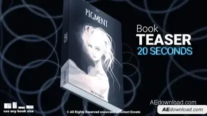 Book Teaser I 20 Seconds Product Promo template preview