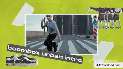 Boombox - Urban Intro Openers template preview