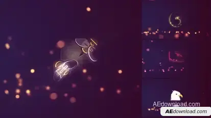 Bouncing Particles Logo Pack Logo Stings template preview