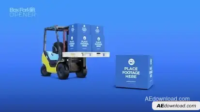Box Forklift Opener Openers template preview