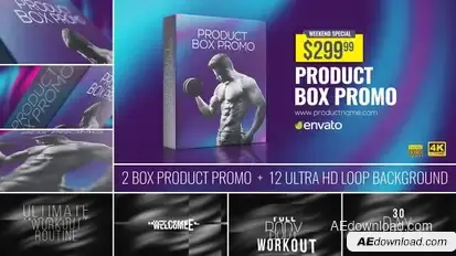 Box Product Promo Product Promo template preview
