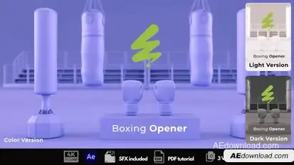Boxing Opene Openers template preview
