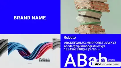 Brand Identity Reveal Logo Stings template preview