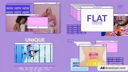 Brand Promo Intro Openers template preview