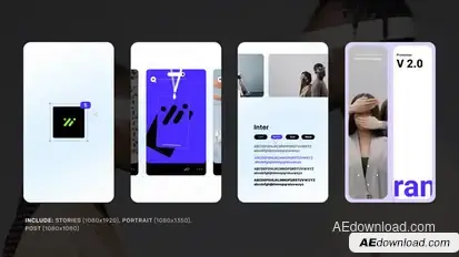 Brandbook Reel Openers template preview