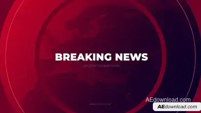 Breaking News broadcast-packages template preview