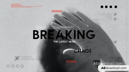 Breaking News Intro broadcast-packages template preview