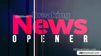 Breaking News Opener Openers template preview