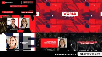 Breaking News Pack V 0.5 broadcast-packages template preview