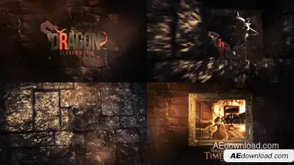 Breaking The Wall Logo Reveals Logo Stings template preview