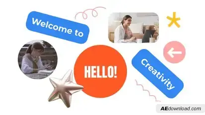 Bright Design Intro Openers template preview