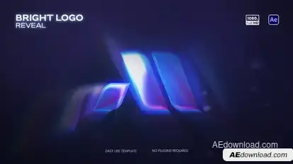 Bright Logo Reveal Logo Stings template preview
