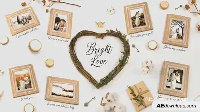 Bright Love Openers template preview
