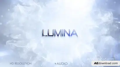 Bright Particle Explosion Intro Logo Stings template preview