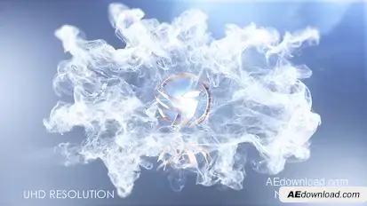 Bright Particle Logo Logo Stings template preview