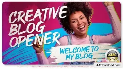 Bright Youtube Channel Intro Openers template preview