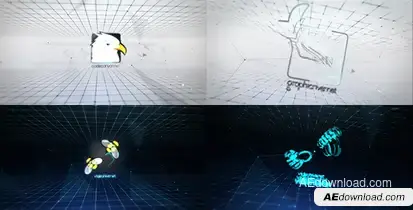 Broadcast Business Logo Opener Logo Stings template preview