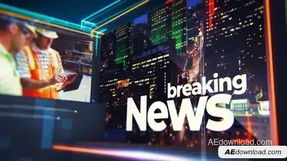 Broadcast Design News Package broadcast-packages template preview