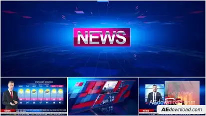 Broadcast Design Opener broadcast-packages template preview