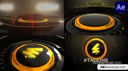 Broadcast Logo | After Effects Logo Stings template preview