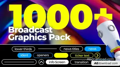 Broadcast News Ultra Pack broadcast-packages template preview