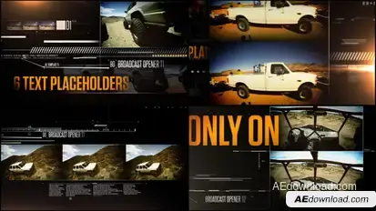 Broadcast Opener Openers template preview