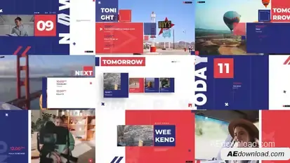 Broadcast TV ident pack broadcast-packages template preview