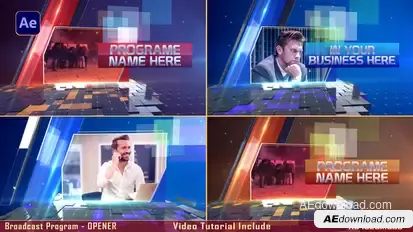 Broadcast / TV / Program Opener / Technology Corporate Promo broadcast-packages template preview