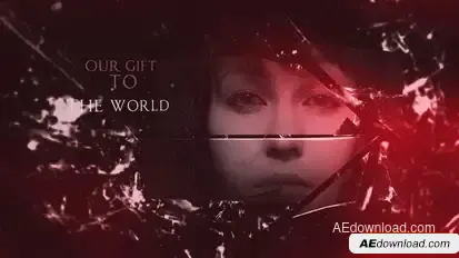 Broken Glass Epic Trailer Openers template preview