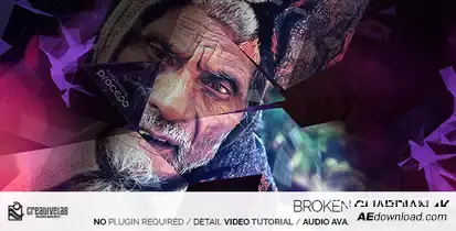 Broken Guardian 4K Openers template preview