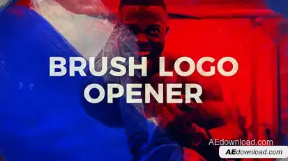 Intro Brush Logo Opener Openers template preview