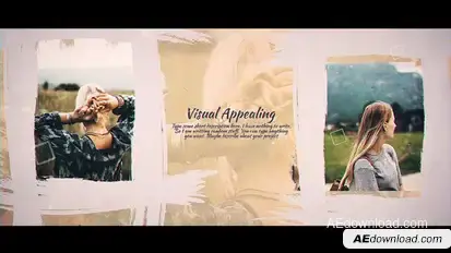 Brush Paint Gallery Openers template preview