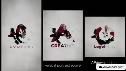 Brush Slideshow Intro Openers template preview