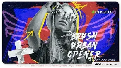Brush Urban Opener Openers template preview