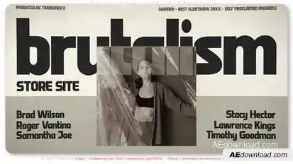 Brutalism - Store Promotion Product Promo template preview