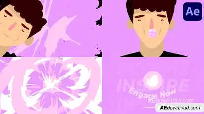 Bubble Gum Logo for After Effects Logo Stings template preview