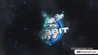 Burn Text Logo Reveal Logo Stings template preview
