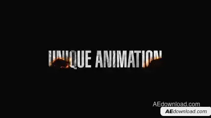 Burning Titles Titles template preview