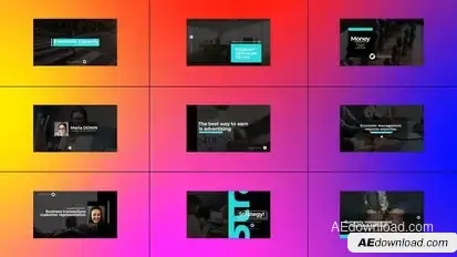 Business And Corporate Titles Titles template preview