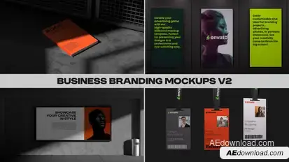 Business Branding Mockups V2 Product Promo template preview