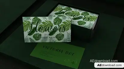 Business Cards Mockup Kit Video Displays template preview
