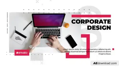 Business Corporate Presentation Video Displays template preview