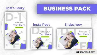 Videohive Business Design Template Pack Video Displays template preview