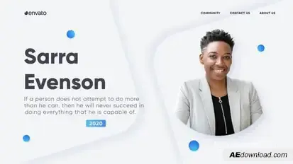 Business Elegant Promo Video Displays template preview