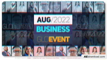 Business Event Meet Promo Openers template preview